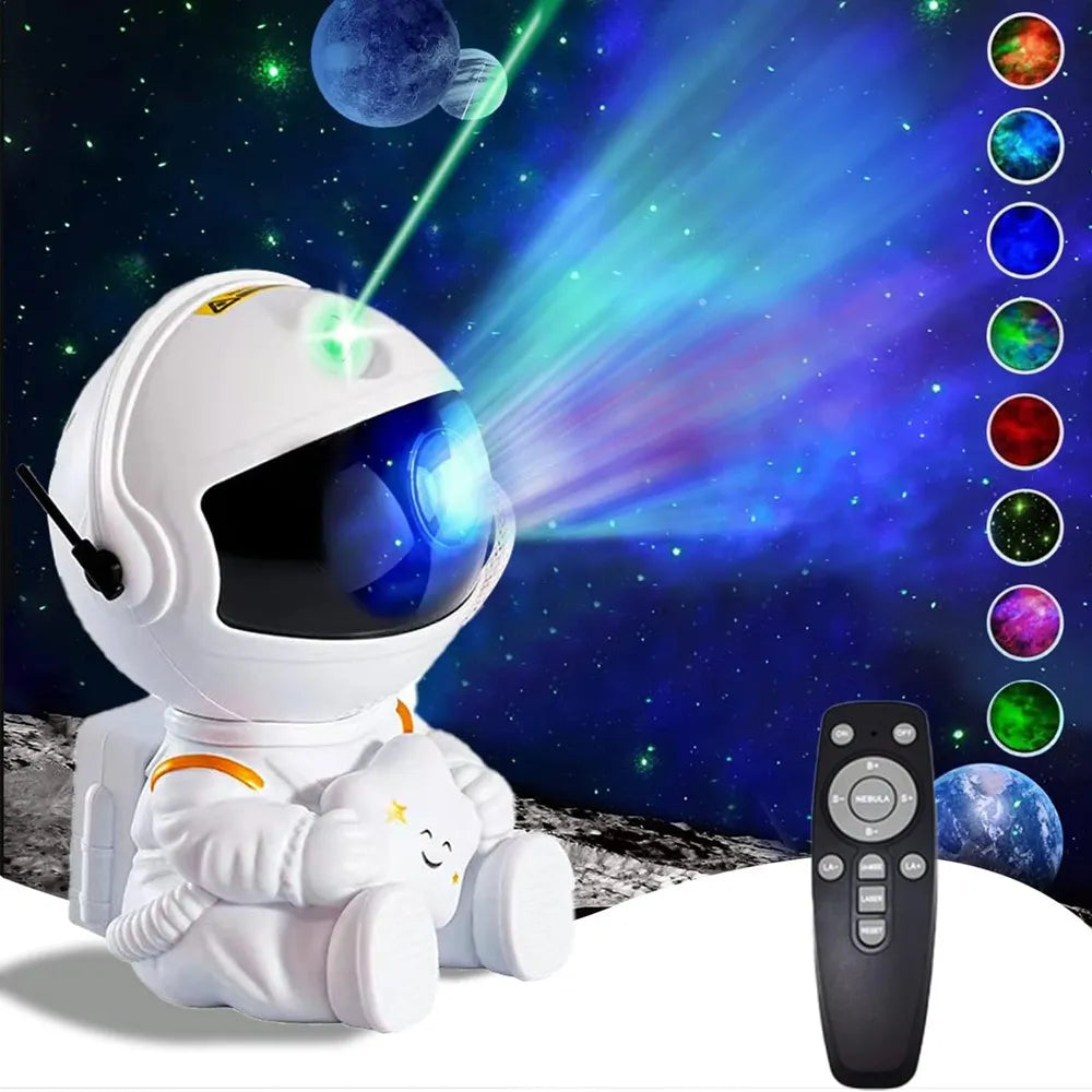 Astronaut Space Projector Galaxy Night Light