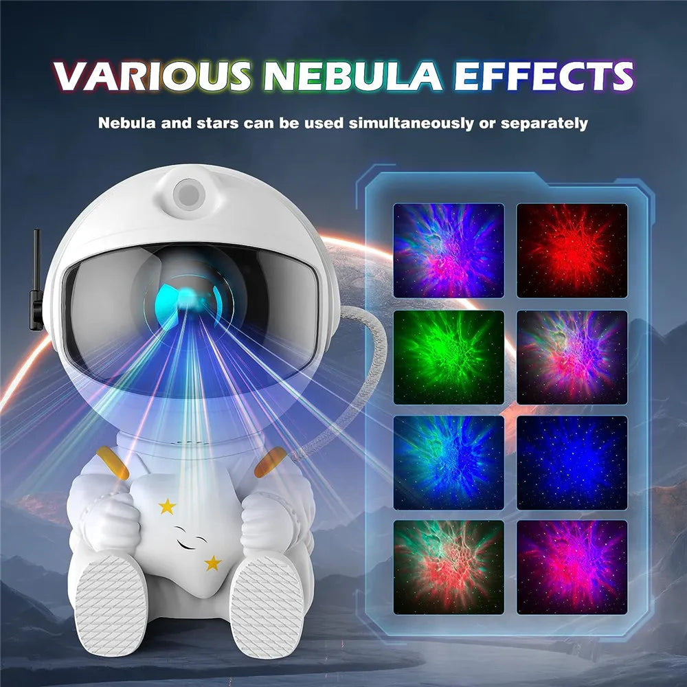 Astronaut Space Projector Galaxy Night Light