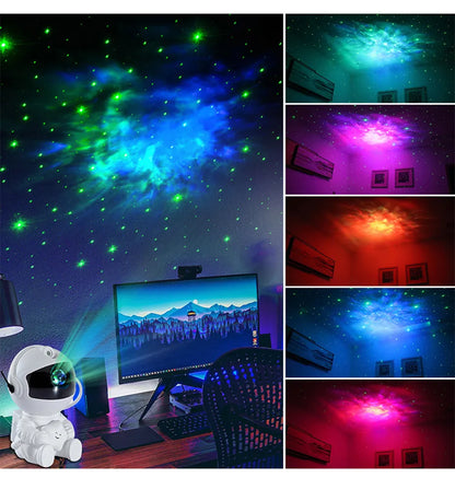 Astronaut Space Projector Galaxy Night Light